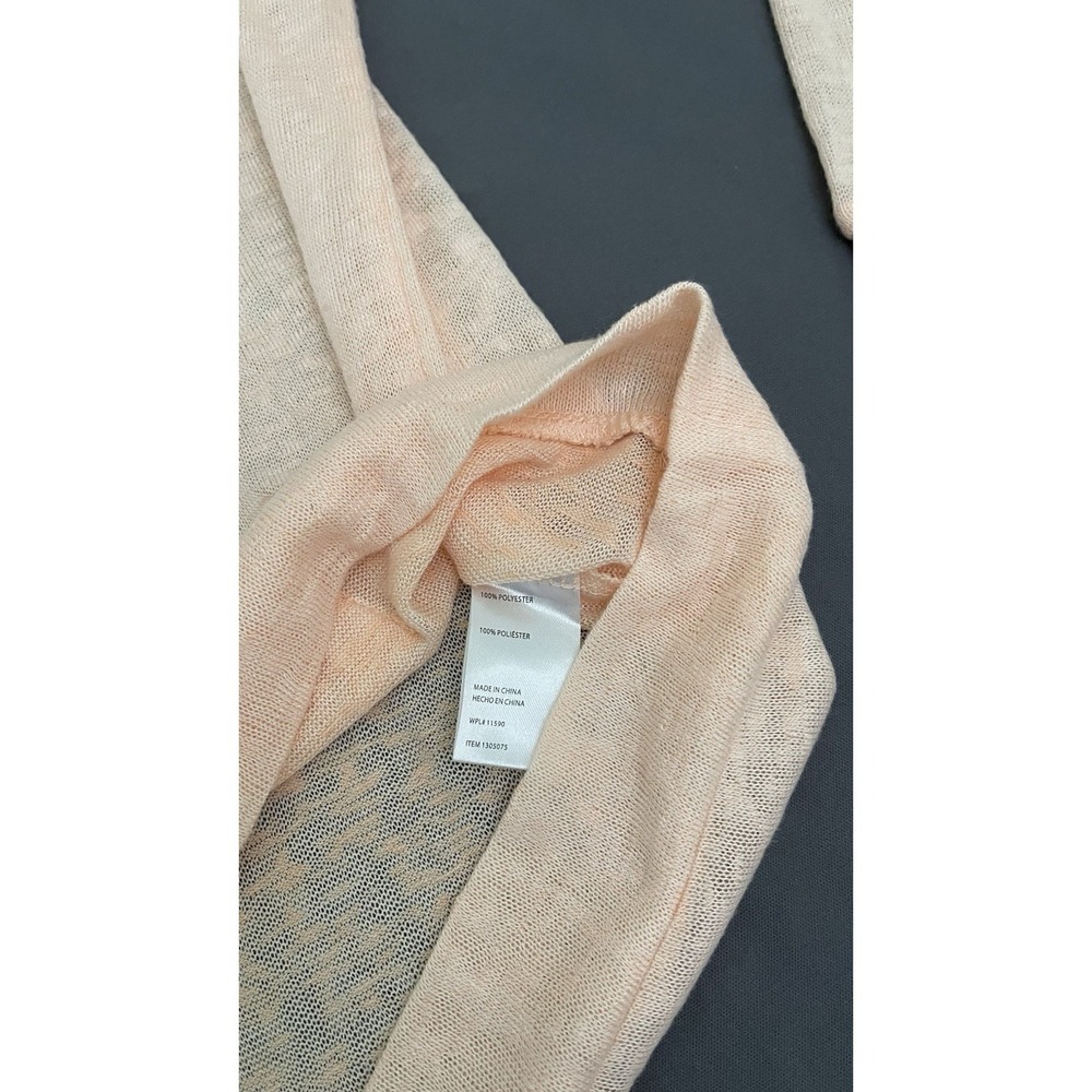 Weatherproof Lightweight Hoodie Sweater Womens Size Small Peach Orange Hooded - Picture 8 of 13